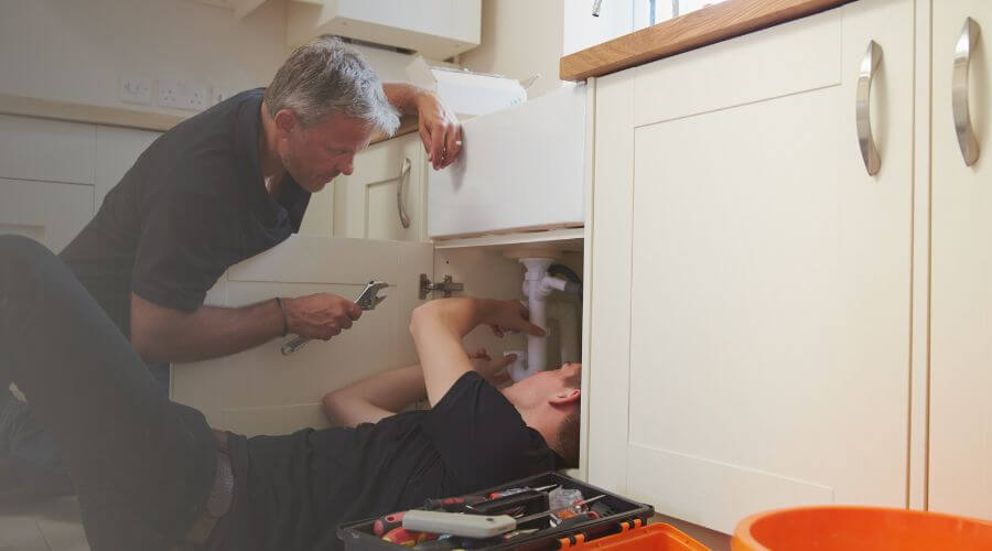 Professional burst pipe repair services in Depew, OK
