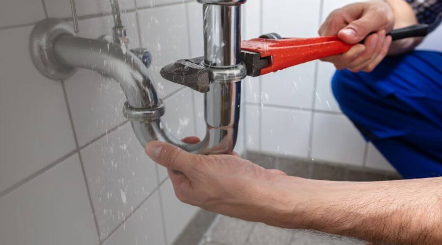 Expert burst pipe repair services in Depew, OK